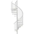 Produktbild: Minka Spindeltreppe  Spiral Smart Weiß Geschosshöhe bis 305 cm