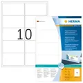 Produktbild: HERMA Ablösbare Etiketten 99,1 x 57 mm, 1.000 Etiketten, weiß, matt, haftend