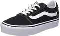 Produktbild: Vans Damen Ward Platform Sneaker Ward Platform Trainers, (CANVAS) BLACK/WHITE, 40.5 EU