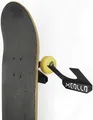Produktbild: MEOLLO Wandhalterung für Skateboard, 100% Stahl, (Schwarz x1)