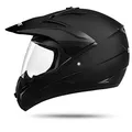 Produktbild: ATO Moto 801 GS War Matt Größe: M 57-58cm Enduro Helm mit Visier für Quad ATV Motocross Motorradhelm ECE 2205