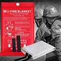 Produktbild: Feuerlöschdecke 1m x 1m - DIN EN 1869:2019 Glasfaser für Höchste Sicherheit