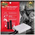 Produktbild: Löschdecke DIN EN 1869:2019 Glasfaser Brandschutzdecke 1m x 1m für Küche Garage