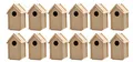Produktbild: Avantgarde - Vogelhaus Bausatz Stecksystem (12 Vogelhäuser)