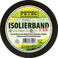 Produktbild: Petec Isolierband 15mm x 15mm 10 Meter 87000 Elektro Klebeband schwarz Kabel