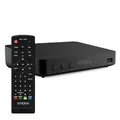 Produktbild: STRONG SRT8208 DVB-T2 DVB-T2 - Unterstützt HEVC265 - TV-Receiver/Tuner mit Recorder Funktion (HDMI, Scart, USB, Dolby Digital Plus) - Schwarz
