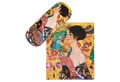 Produktbild: von Lilienfeld Brillenetui Gustav Klimt Dame mit Fächer Kunst Brillenbox Brillenputztuch, stabiles mit Mikrofaser bezogenes Hardcase