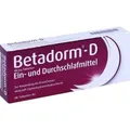 Produktbild: BETADORM D Tabletten 20 St. PZN 03241684