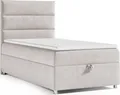 Produktbild: Best for Home Boxspringbett mit Bettkasten Trinity K4-SINGLE 90x200 Bonellfederkern inkl. Topper - Creme