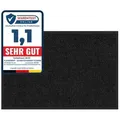 Produktbild: Floordirekt Schmutzfangmatte Rhine - Schwarz 90 x 120 cm