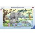 Produktbild: Ravensburger 6462 - Kinder Puzzle Tiere Afrikas 15 Teile NEU
