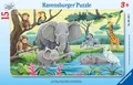 Produktbild: Tiere Afrikas. Puzzle 15 Teile Spiel Rahmenpuzzle 06136 Deutsch 2017