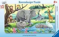 Produktbild: Ravensburger 15 Teile Puzzle Afrikanische Tiere 06136 5von JP
