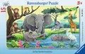 Produktbild: 15 Teile Ravensburger Kinder Rahmen Puzzle Tiere Afrikas 06136