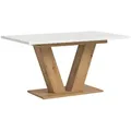 Produktbild: Ausziehtisch Marlon Weiß ca. 150-190x90x76 cm