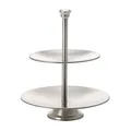 Produktbild: Bubble-Store Etagere Servierständer, Edelstahl, (Hx) ca. 26 x 20,7 / 16 cm), Etagere 2 Ebenen aus Edelstahl