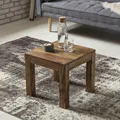 Produktbild: FineBuy Couchtisch Holz Massiv Holztisch Beistelltisch Tisch 45cm Sheesham