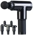 Produktbild: newgen medicals Akku Massagepistolen: Akku-Hand-Massagegerät mit 4 Aufsätzen & 6 Stufen, 2 Ah, 24 Watt (Massage-Pistolen, Massage-Hammer, Fußmassagegerät)