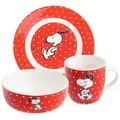 Produktbild: United Labels Frühstücksset, Rot, Keramik, 23.8x11.2x23.3 cm, Essen & Trinken, Geschirr, Geschirr-Sets, Kaffeeservice