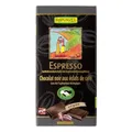 Produktbild: Rapunzel Zartbitterschokolade mit Espresso-Splittern 55% HI (1 x 80 g) - Bio