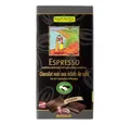 Produktbild: Rapunzel Schokolade Zartbitter Schokolade 51% - Espresso-Splitter 80g