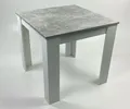Produktbild: Möbel SD NEU Esstisch Beton Optik Melamin Weiß 80x80 NEU Modern