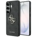 Produktbild: Guess Hülle grau Galaxy S26 Ultra Kunstleder Big Logo goldfarben Metall
