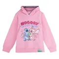 Produktbild: Disney Lilo und Stitch Kapuzenpullover Pullover für Kinder und Jugendliche, Cooler Pullover, Dunkelblau oder Rosa, kuschelig warm, Größen 128-164 cm (DE/NL/SE/PL, Numerisch, 140, Regular, Dunkelrosa)