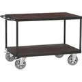 Produktbild: Tischwagen 2 Ladeflächen L1600xB800mm grau Trgf.1200 kg FETRA