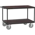 Produktbild: Tischwagen 2 Ladeflächen L1600xb800mm Grau Trgf.1200 Kg Fetra
