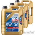 Produktbild: 3x 5L LIQUI MOLY ÖL MOTORÖL LONGLIFE 3 LL 3 für VW AUDI SEAT SKODA 504/507.00
