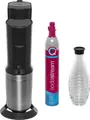 Produktbild: SodaStream Wassersprudler Crystal Vorteilspack inkl. Flasche und Quick-Connect Zylinder, Schwarz