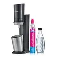 Produktbild: 1016411410 SodaStream Crystal 3.0 Metall Edelstahl Schwarz 60 L PINK 155 mm  ~D~