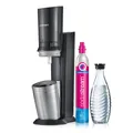 Produktbild: SodaStream Crystal 3.0 Titan 1 CO2-Zylinder und 1 Glaskaraffe  (2.Wahl)