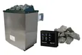 Produktbild: Karibu Sauanofen 4,5kW Fininisch Saunaofen inkl. externer Steuerung und 18 kg Diabassteine Sparset 1