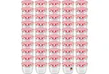 Produktbild: Wellgro Vorratsglas Einmachgläser Schraubdeckel rot kariert - 230 ml, (50-tlg)
