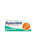 Produktbild: Dolormin® GS – bei Gelenkschmerzen zum Beispiel durch Arthrose – wirkt bis zu 12 Stunden – mit Naproxen – 30 Tabletten