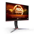 Produktbild: AOC Gaming 24G2ZE 60 cm (23,8 Zoll) Monitor (FHD, HDMI, DisplayPort, FreeSync, 0,5 ms Reaktionszeit (MPRT), 240 Hz, 1920 x 1080) schwarz/rot