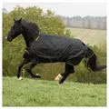 Produktbild: Bucas Pferde-Regendecke Bucas Irish Turnout Big Neck 50g - Black/Gold 130 cm