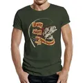 Produktbild: RAHMENLOS® T-Shirt als Geschenk für Angler und Fischer: Rute raus, der Spass beginnt grün M