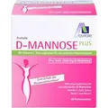Produktbild: Avitale D-Mannose Pulver mit Vitamin C, Zink und Selen für ein normales Immunsystem zum Erhalt der Blasenschleimhaut, 60 St. Beutel