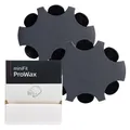 Produktbild: DIREKT ProWax MiniFit Cerumenfilter - Filter für Oticon Hörgeräte - Schützt vor Feuchtigkeit & Ohrenschmalz - 1,4 mm Durchmesser - 12 Stk. - 2er Pack - Schwarz