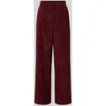 Produktbild: Soyaconcept Cordhose mit Eingrifftaschen Modell 'BINDI' in Bordeaux, Größe 40
