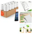 Produktbild: Thermopapier 80 mm x 50 mm für Thermodrucker 10 Rollen Quittungsdrucker Papier