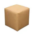 Produktbild: Best For Home - Sitzhocker | Bodenkissen Hocker | Sitzwürfel Kunstleder | Fußhocker Wohnzimmer | Fußhocker gepolstert | Sitzwürfel 40x40x40 | Sitzhocker Holzwerkstoff (Beige)