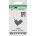 Produktbild: 26899 InLine DC Adapter 5 5x2 5mm Hohlstecker Stecker / Buchse gewinkelt ~D~