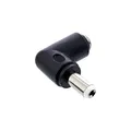 Produktbild: DC Adapter Ø 5,5 x 2,5 mm | DC Stecker -  DC Kupplung (gewinkelt)