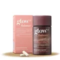 Produktbild: Glow25® Balance– Priobiotika kapseln mit 3-in-1 Tribiotika-Formel Inulin Calcium