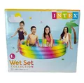 Produktbild: Intex Pool - Wet Set Collection mit 3 Ringen, Mehrfarbig, 168 x 38 cm #58449NP