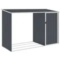 Produktbild: vidaXL Garten Brennholzlager Anthrazit 245x98x159 cm Verzinkter Stahl